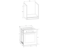 Piekarnik MPM-45-BO-23C - 1503431 - zdjęcie 2